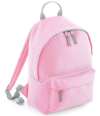 BG125S BagBase Mini Fashion Backpack Classic Pink / Light Grey colour image